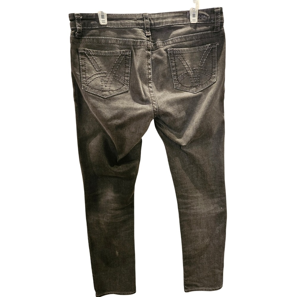 KUT from the Kloth Sz 14 Mia Skinny Jeans Stone Washed Black #480 - Picture 2 of 10